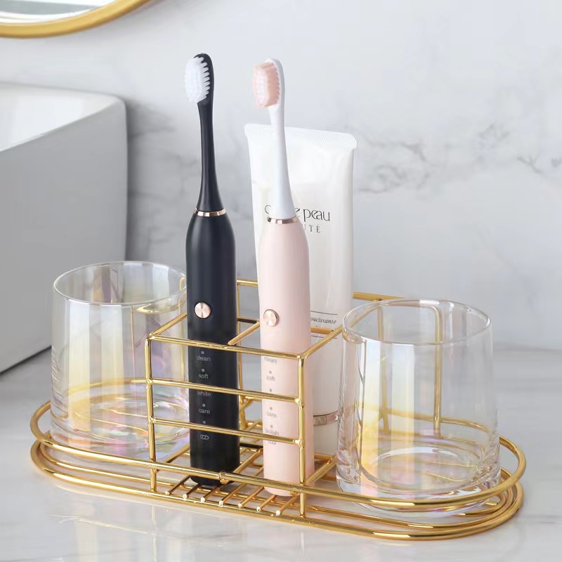 Gold Toothbrush Holder Shelf B – Toothbrush Holder Set recenzja i cena