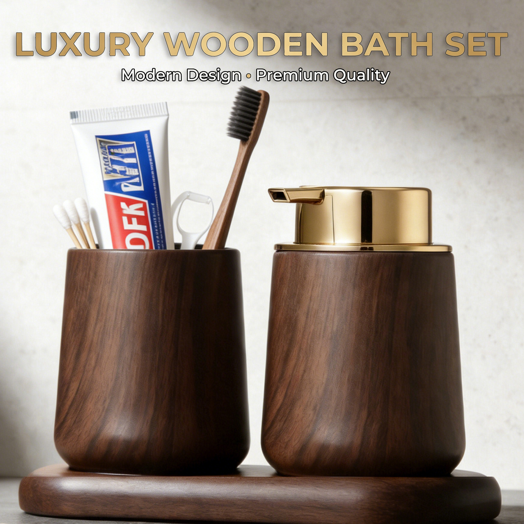 Bathroom Accessories Set, Refi – Home Bathroom Soap Dispenser recenzja i cena