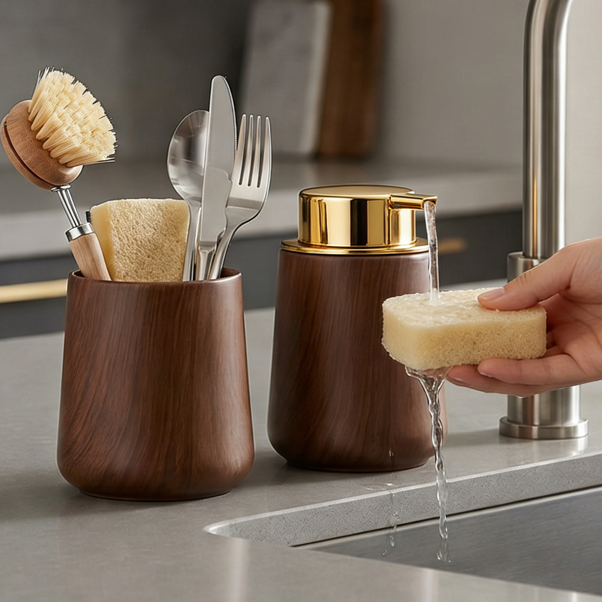 Bathroom Accessories Set, Refi – Home Bathroom Soap Dispenser recenzja i cena