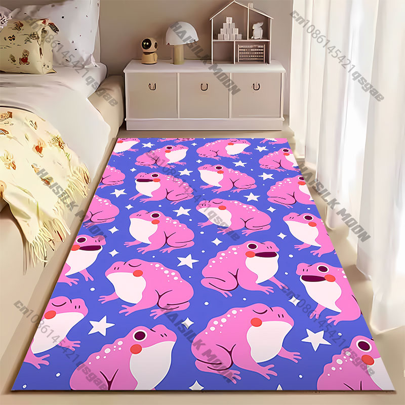 Pink frogs patterned design ca – Home Toilet Bathroom Design recenzja i cena