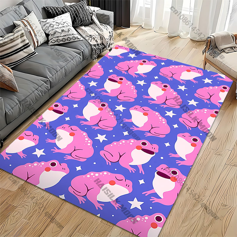 Pink frogs patterned design ca – Home Toilet Bathroom Design recenzja i cena