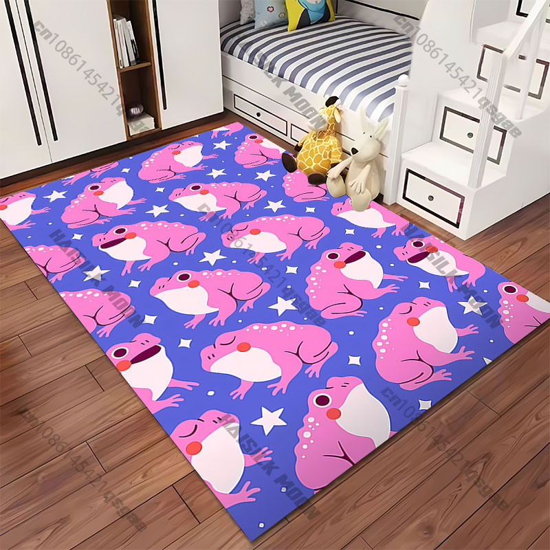 Pink frogs patterned design ca – Home Toilet Bathroom Design recenzja i cena