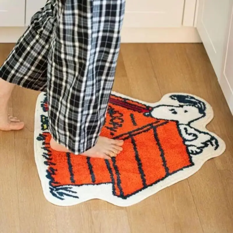 Cute Snoopy Cartoon Floor Mat  – Home Bathroom Mats recenzja i cena