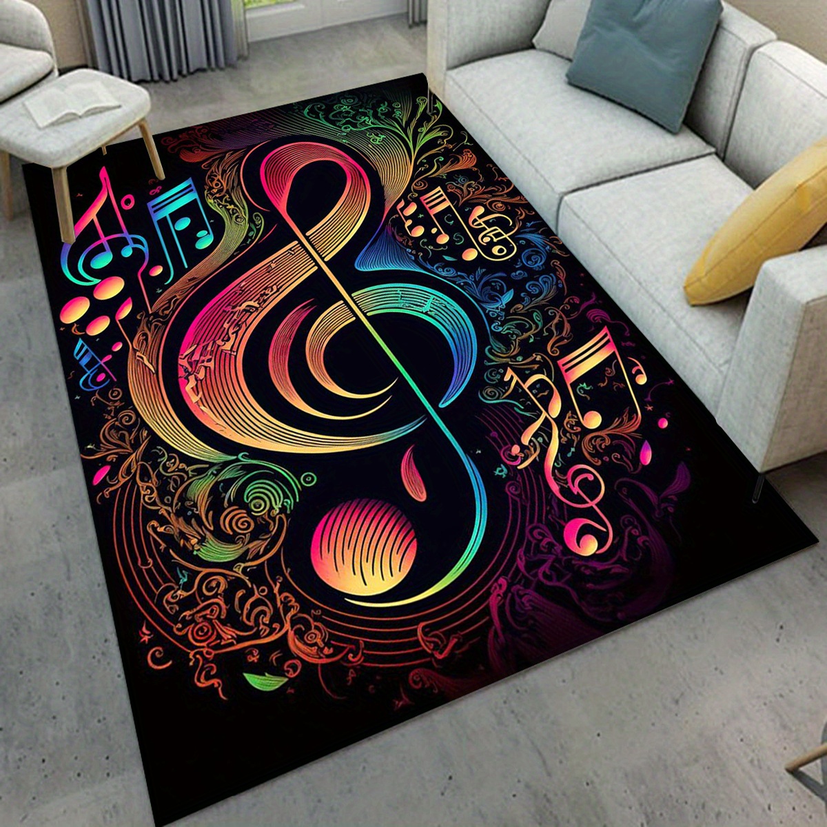 Musical Notes Non-Slip Floor M – Home Toilet Bathroom Design recenzja i cena