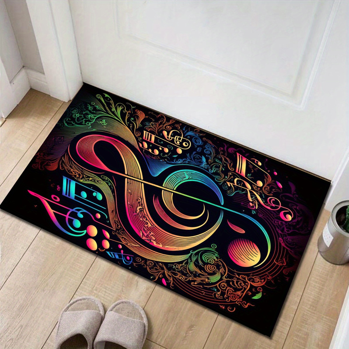 Musical Notes Non-Slip Floor M – Home Toilet Bathroom Design recenzja i cena