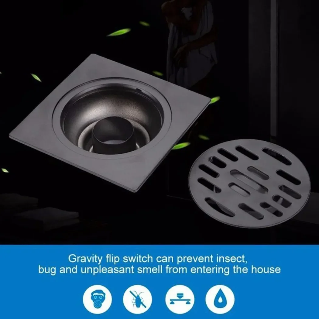 Shower Floor Drain Stainless S – Home Hardware Bathroom Accessories recenzja i cena