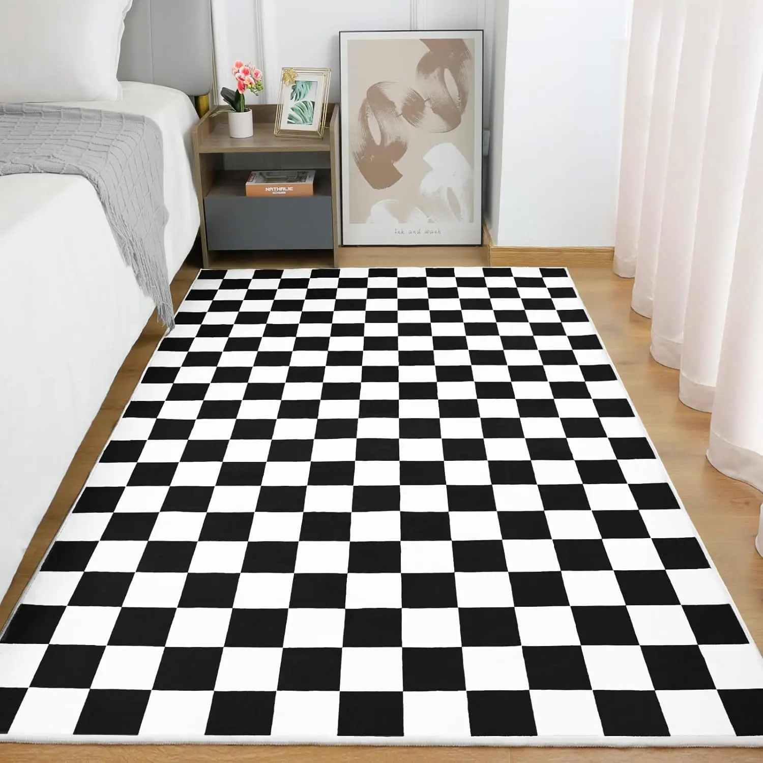 Checkerboard Pattern Carpet Va – Home Toilet Bathroom Design recenzja i cena