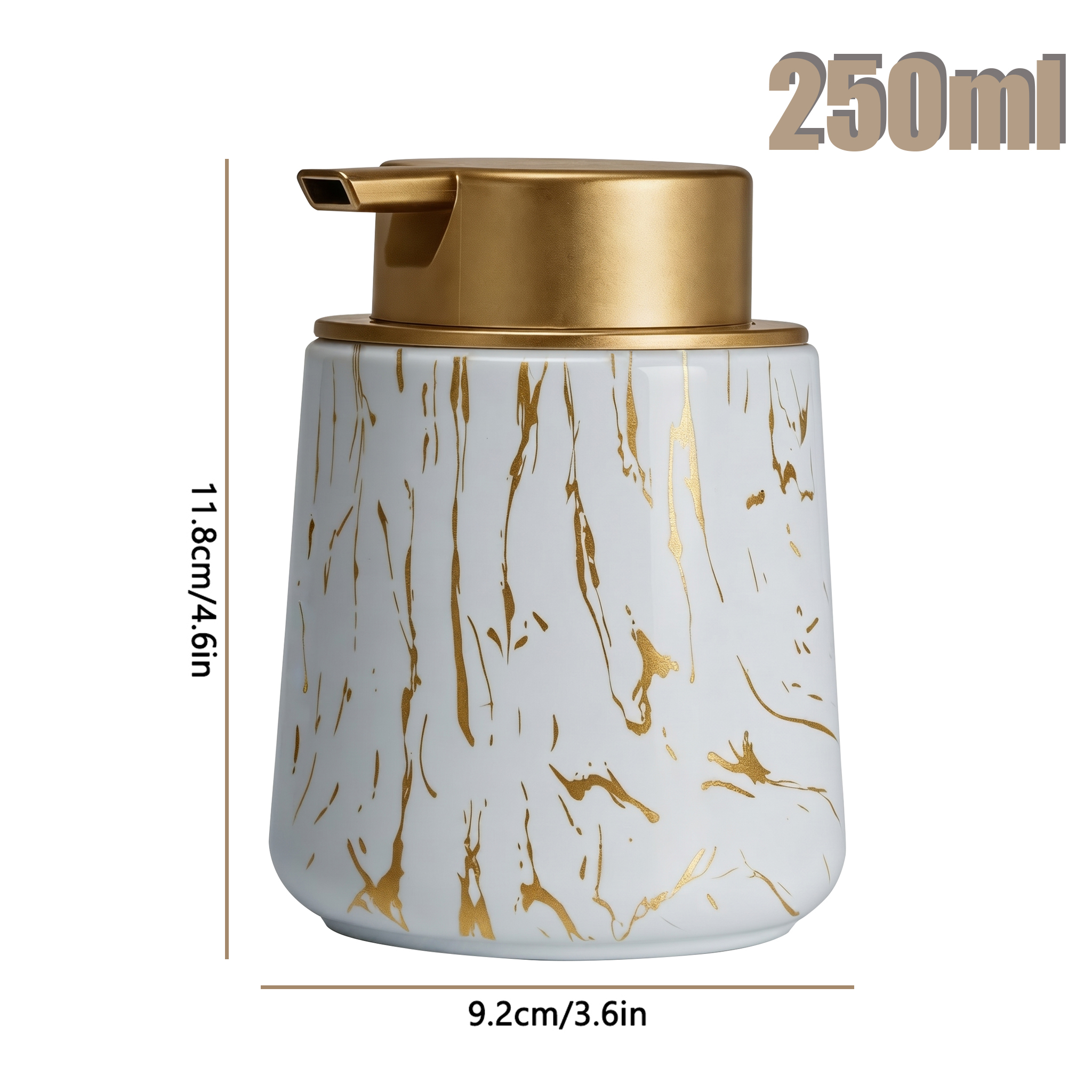 Bathroom Accessories Set - Foa – Home Bathroom Soap Dispenser recenzja i cena