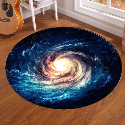 Galaxy Earth Moon Round Carpet – Home Bathroom Carpet recenzja i cena