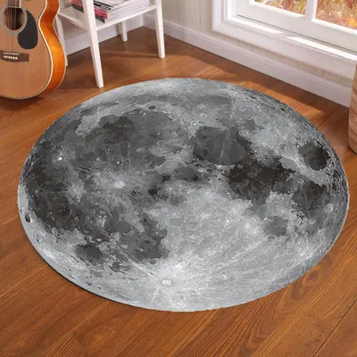 Galaxy Earth Moon Round Carpet – Home Bathroom Carpet recenzja i cena