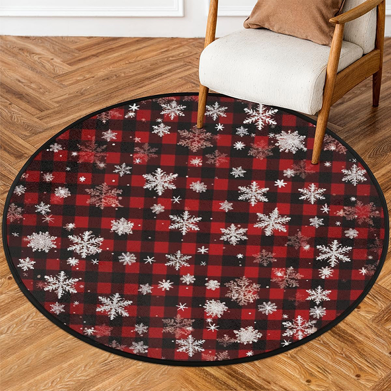 1pc Christmas round carpet: Sa – Home Bathroom Scene recenzja i cena