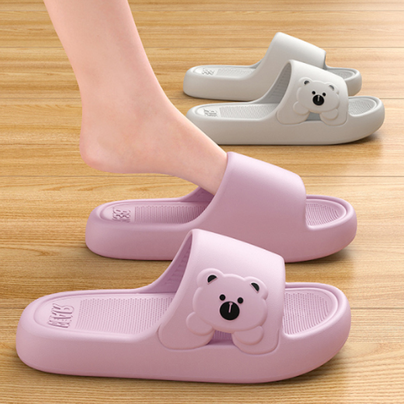 Slippers Bathroom Cartoon Bear – Home Bath recenzja i cena