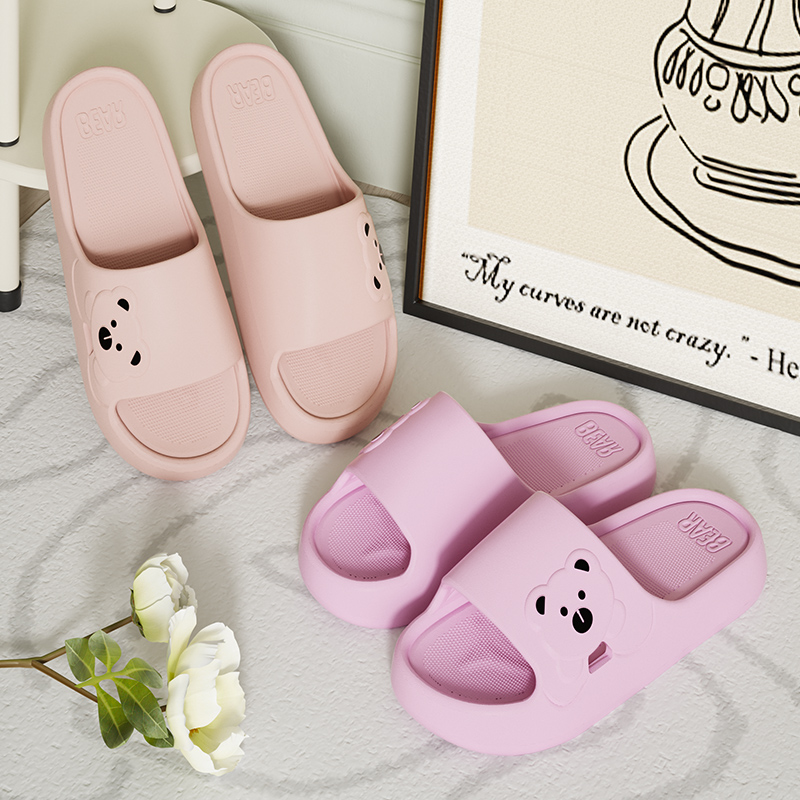Slippers Bathroom Cartoon Bear – Home Bath recenzja i cena