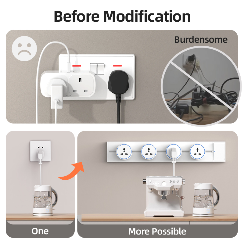 Track Rail Socket EU UK FR Kor – Home Outlet Bathroom recenzja i cena