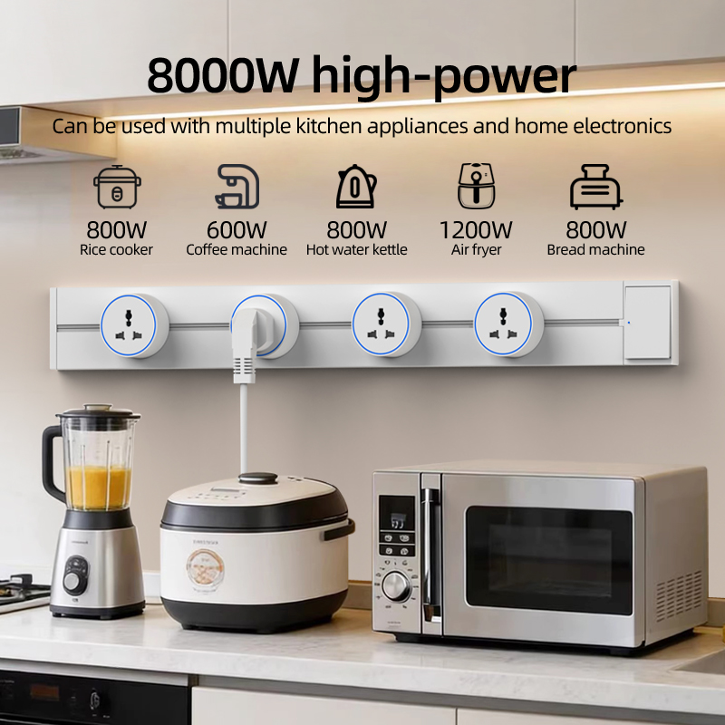 Track Rail Socket EU UK FR Kor – Home Outlet Bathroom recenzja i cena