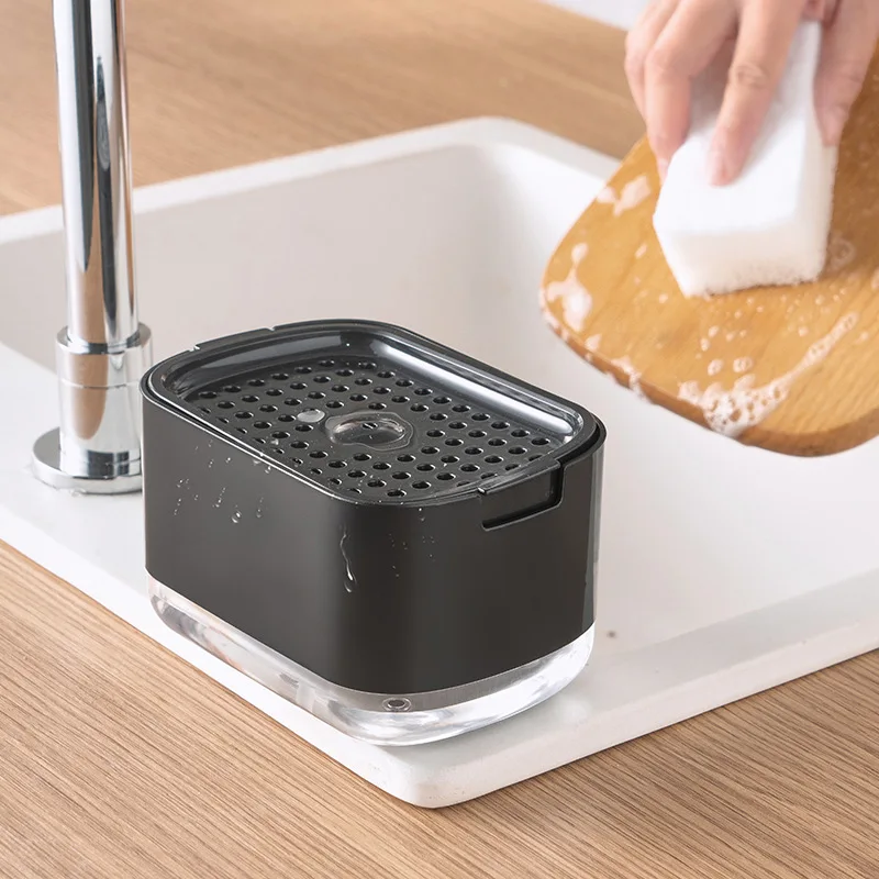 Soap Dispenser With Sponge Hol – Home Bathroom Soap Dispenser recenzja i cena