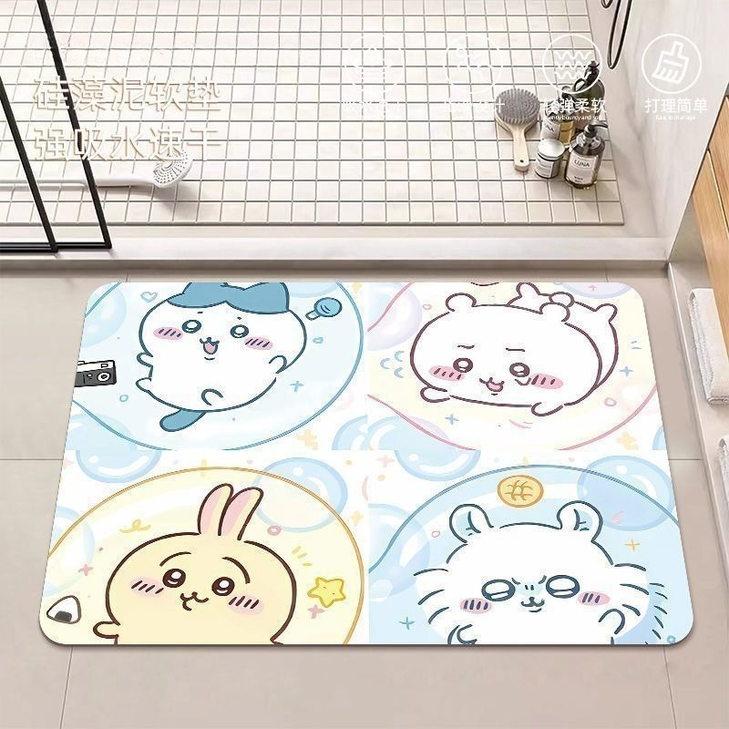 Anime Chiikawa Hachiware Usagi – Home Bathroom Mats recenzja i cena
