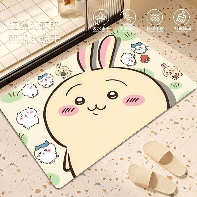 Anime Chiikawa Hachiware Usagi – Home Bathroom Mats recenzja i cena
