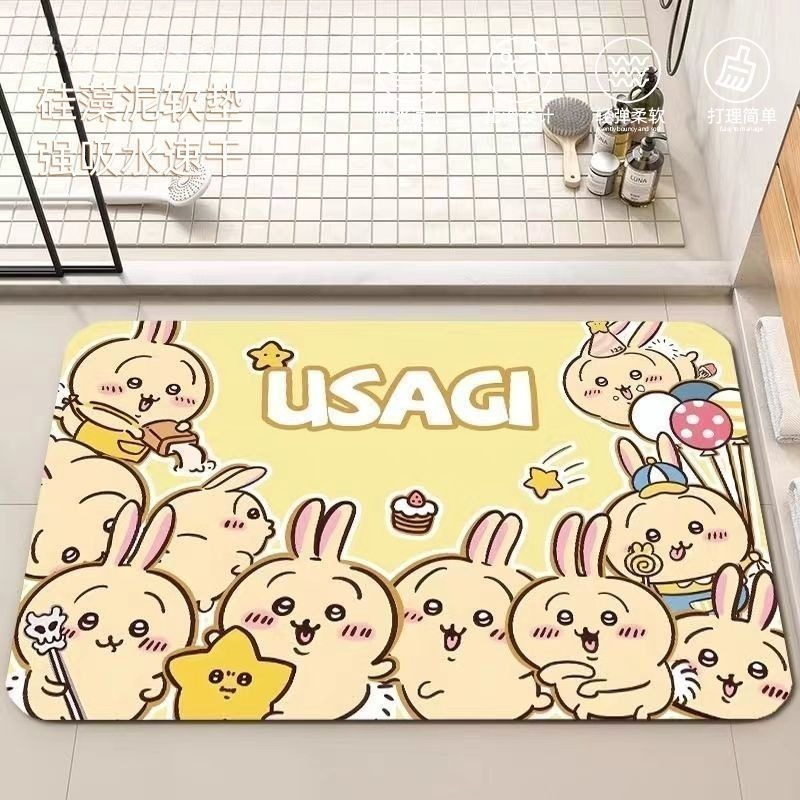 Anime Chiikawa Hachiware Usagi – Home Bathroom Mats recenzja i cena
