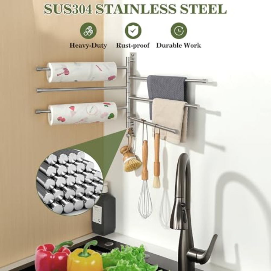 Swivel Towel Rack, SUS304 Stai – Towel Bar Stainless recenzja i cena