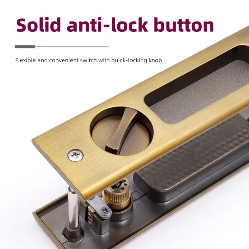Sliding Door Lock Black Indoor – Home Hardware Bathroom Accessories recenzja i cena
