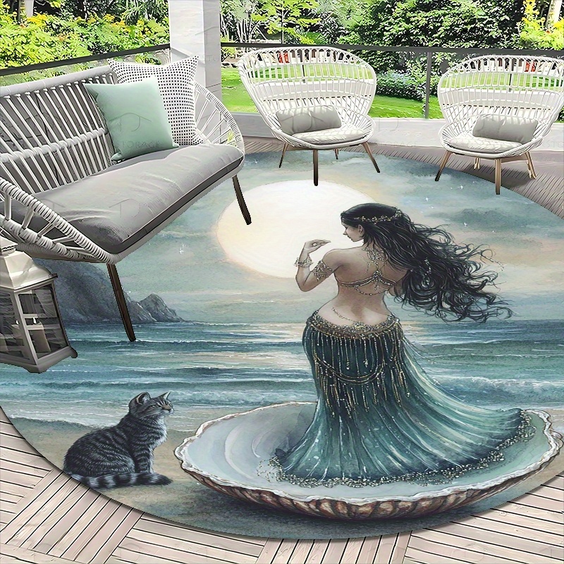 Mermaid and marine scene Flann – Home Bathroom Scene recenzja i cena