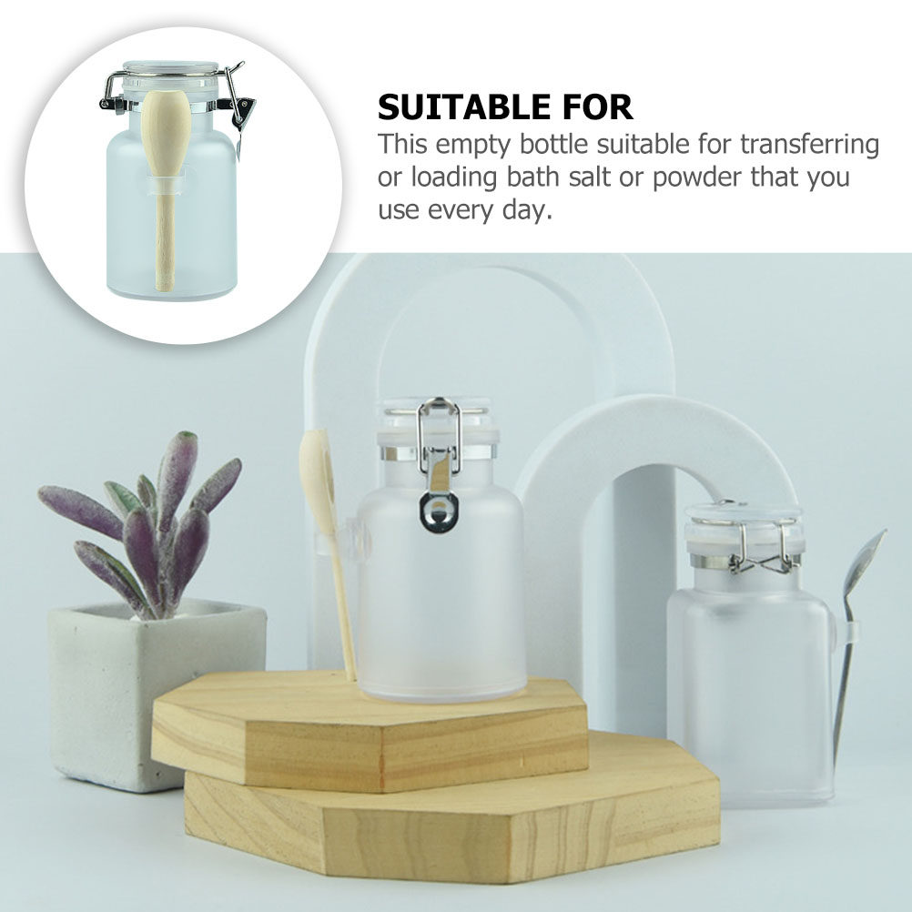 1Set Frosted Textured Empty Bo – Bath Salts Jar recenzja i cena