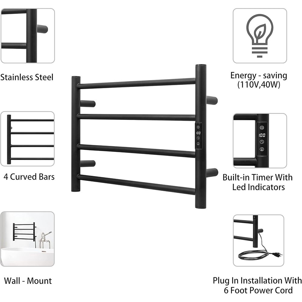 KEG Smart WiFi Towel Warmer Wa – Towel Bar Stainless recenzja i cena