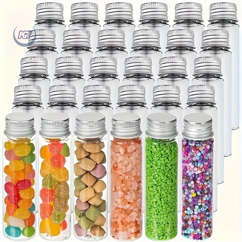 25pcs Plastic Transparent Tube – Bath Salts Jar recenzja i cena