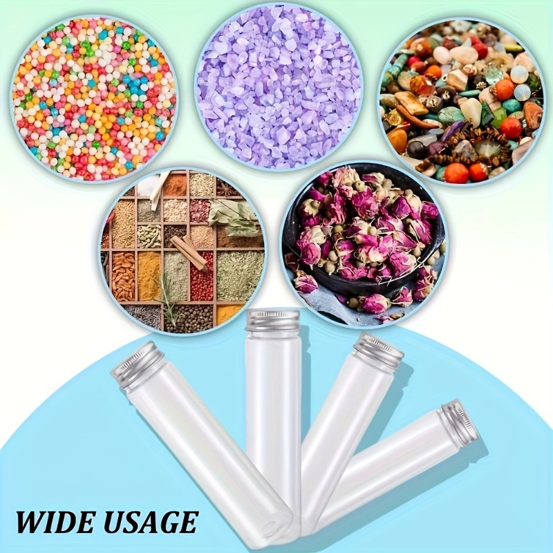 25pcs Plastic Transparent Tube – Bath Salts Jar recenzja i cena
