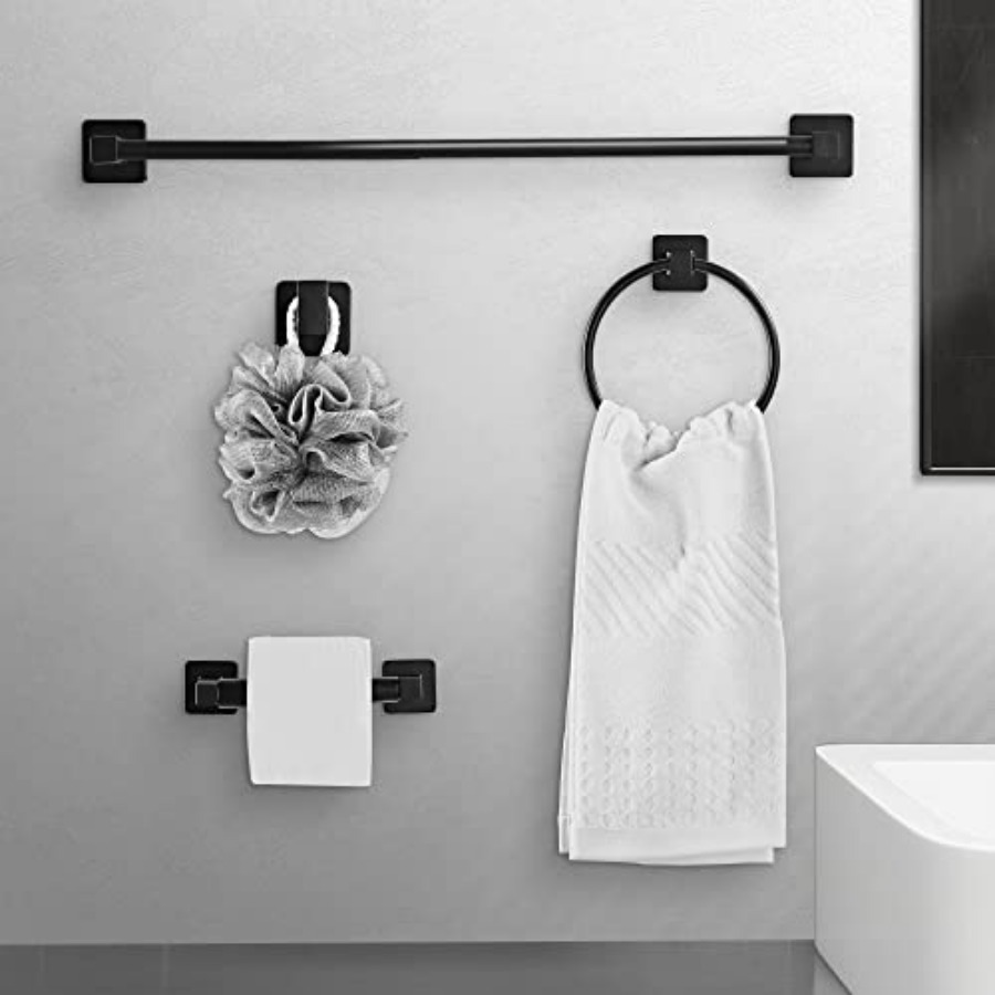 Bathroom Hardware Set 8 Pieces – Towel Bar Stainless recenzja i cena