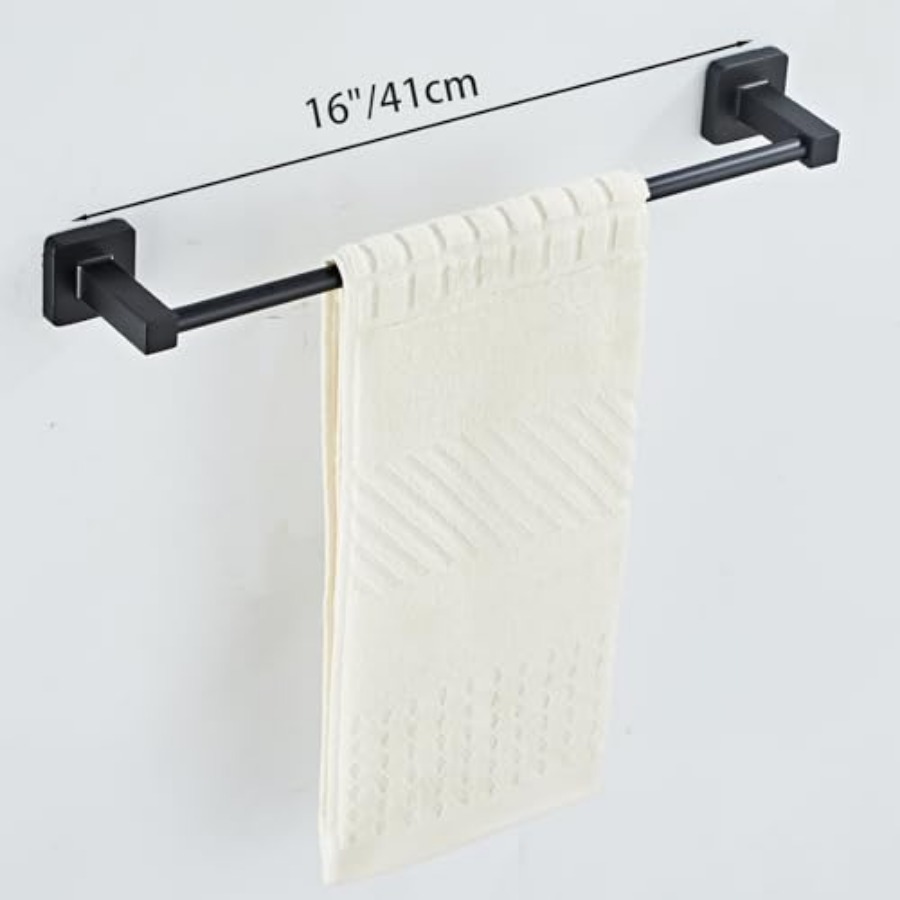 Bathroom Hardware Set 8 Pieces – Towel Bar Stainless recenzja i cena