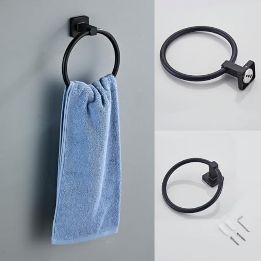 Bathroom Hardware Set 8 Pieces – Towel Bar Stainless recenzja i cena